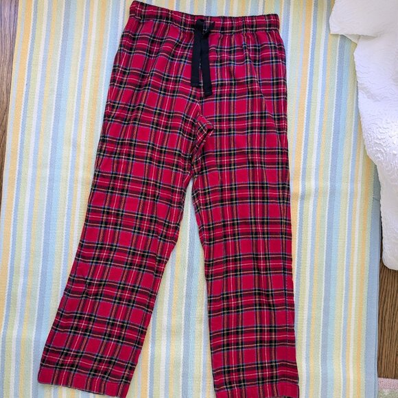 ⭐ J. Crew Factory Holiday Flannel PJ Pants XS - Picture 1 of 8